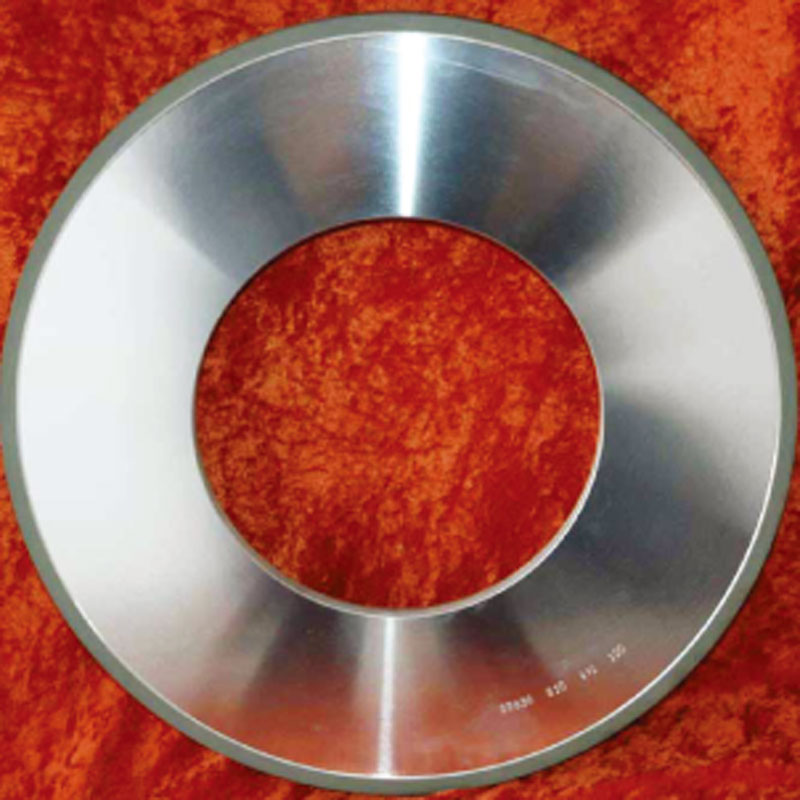 Monocrystalline silicon resin diamond parallel grinding wheel